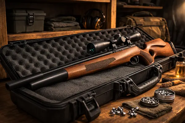 Ako skladovať vzduchovku bezpečne a správne