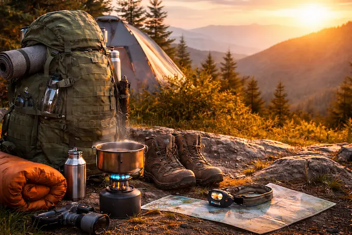 Kompletná outdoor výbava.webp