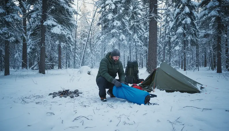 Spací vak vs. Karimatka: Ako sa Vyspať v Prírode v Mínusových Teplotách