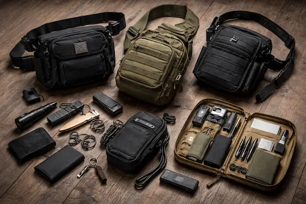Najlepší EDC organizér a taška: čo sa oplatí na každodenné nosenie