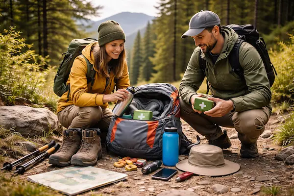 Výbava na turistiku