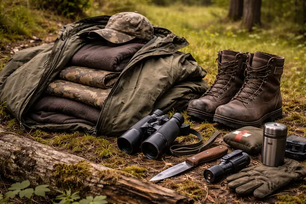 Základná poľovnícka výbava.webp