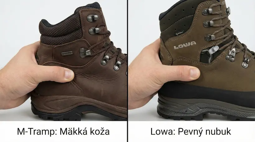 Vľavo Koža vystavená poškodeniu. Vpravo Masívny gumený nárazník, ktorý chráni investíciu..webp